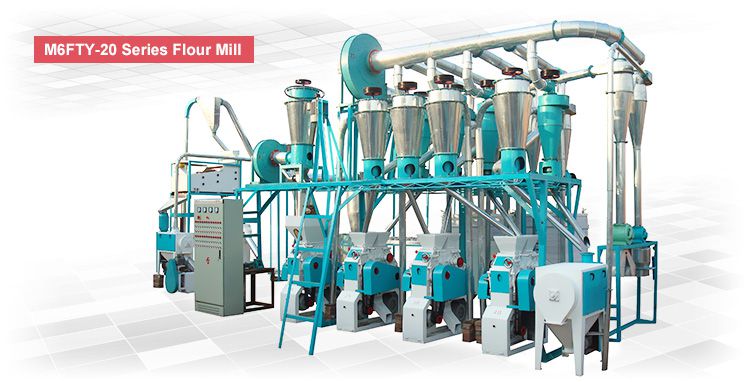 small wheat flour milling machinery for sale at factory low price
