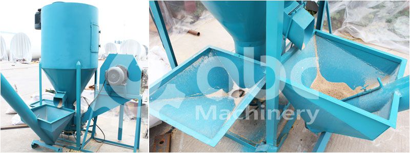 animal feed crushing plant, small capacity, low cost