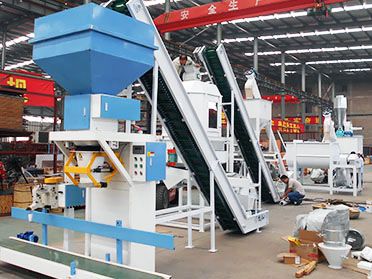 2 ton/h Cattle Feed Processing Machine Line