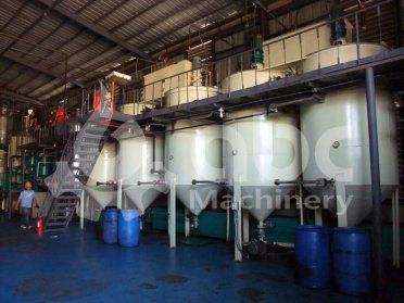 20TPD Coconut Oil Refining Factory in the Philippines