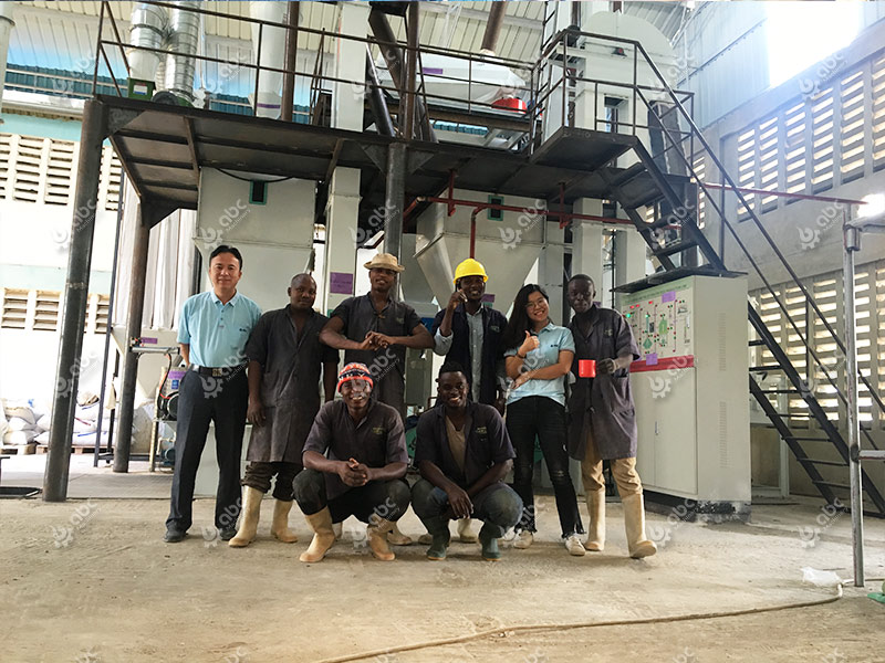 2~3TPH Animal Feed Manufacturing Plant Built in Tanzania