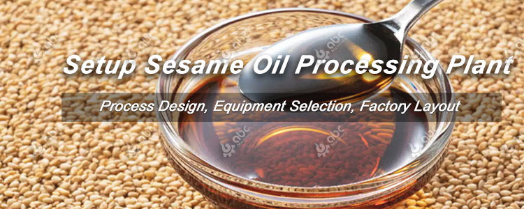 set up a oil factory to start sesame oil processing business