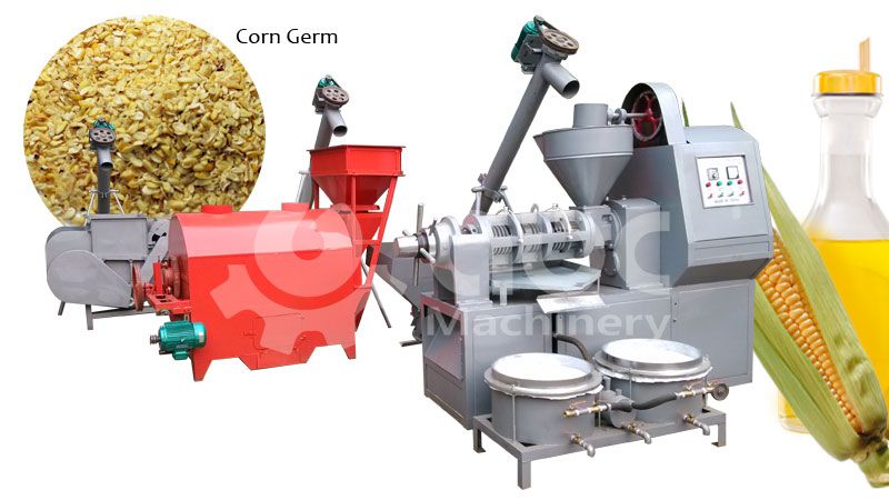 corn oil extraction machine for processing small scale corn germ oil