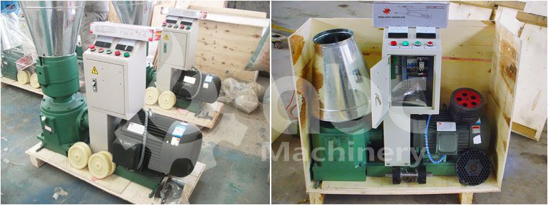 small sized electric animal feed pellet mill for home use