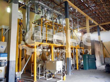 40TPD Small Wheat Flour Milling Plant Built in Ethiopia