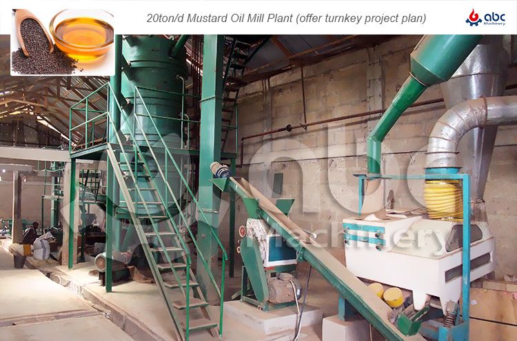 fully automatic mustard oil mill plant project report