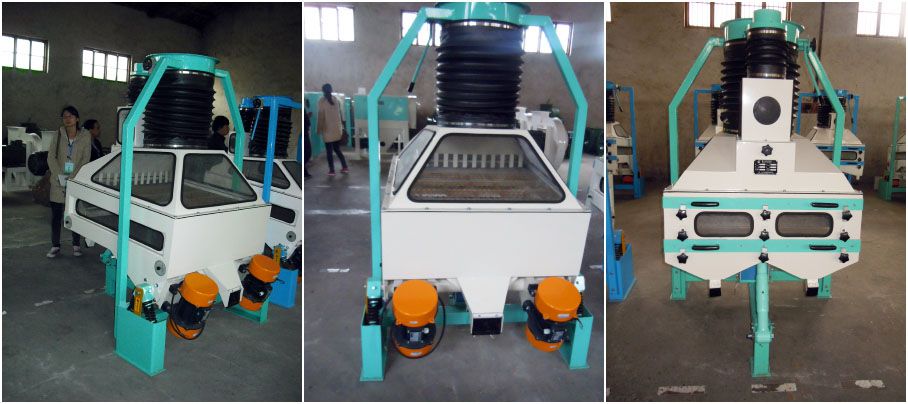 wheat seed stoning machine for cleaning plant