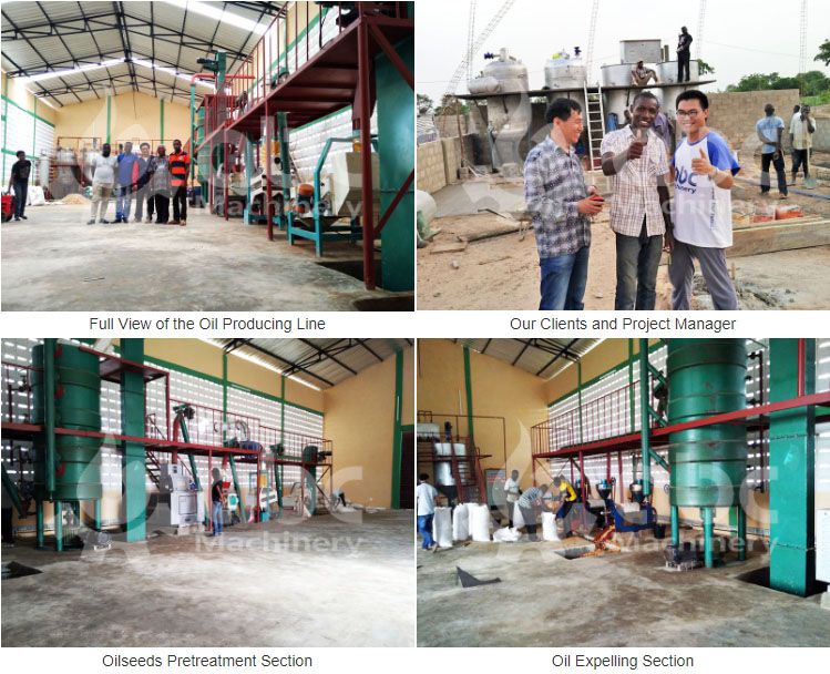 small groundnut oil manufacturing plant setup in Togo