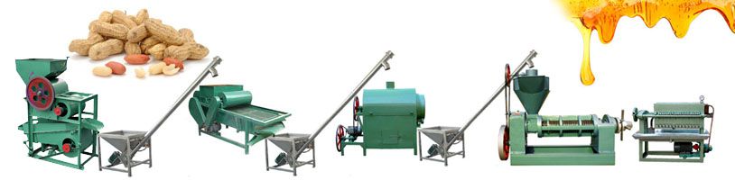 groundnut oil mill machinery for small scale edible oil production line