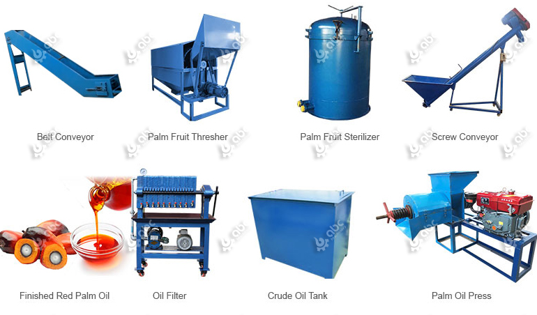 low cost set up a mini complete palm oil processing plant