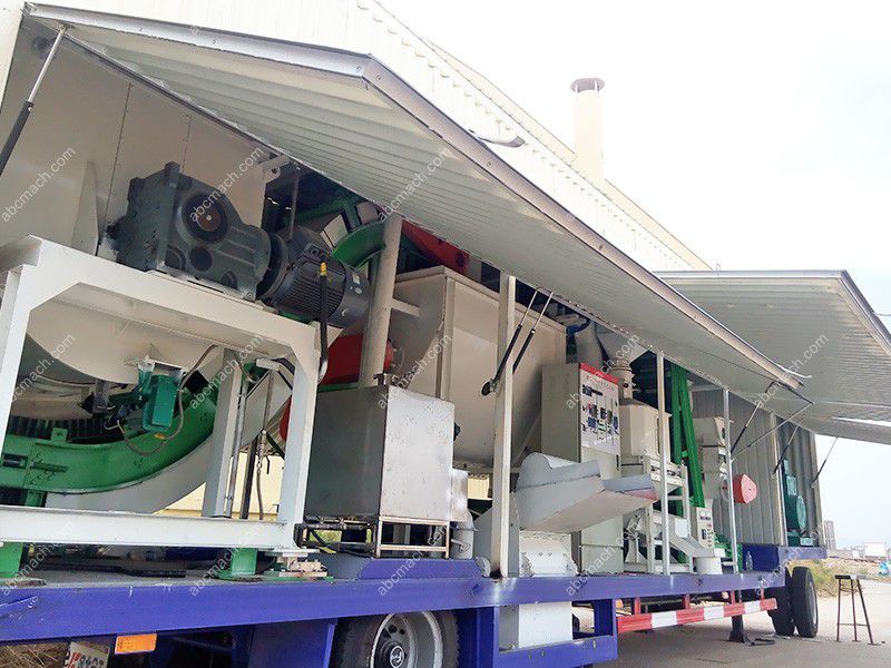 Mobile Cattle Feed Plant