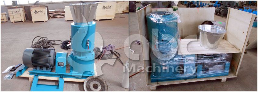 poultry feed pellet mill machine details before shippment