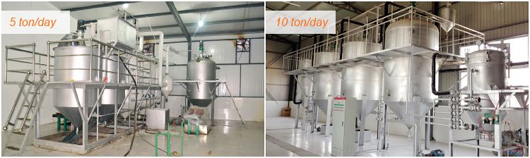 equipment for producing refined corn oil
