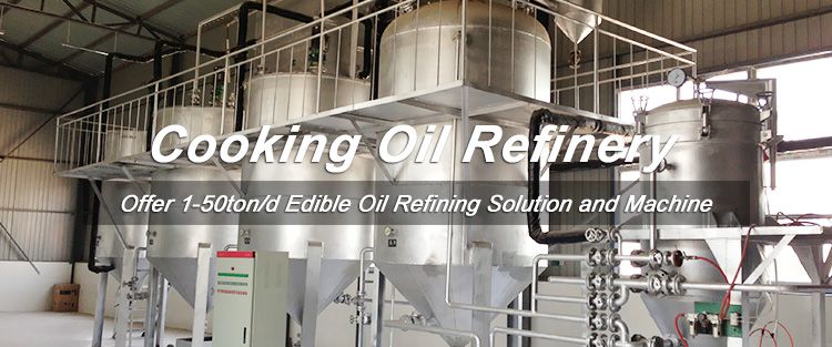 small cooking oil refienry plant