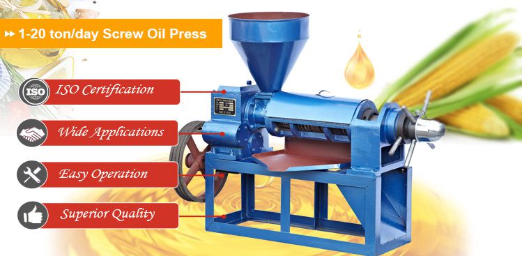 small corn oil processing machine for extract oil from corn germ
