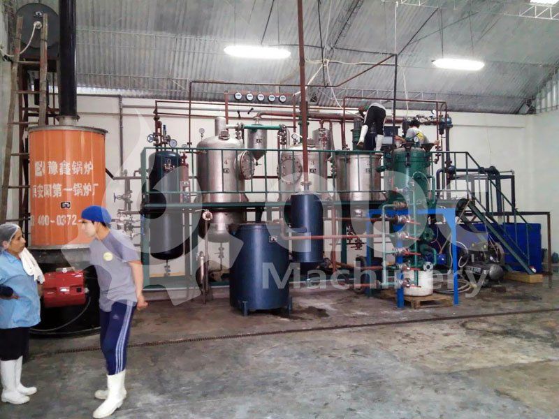 Small scale oil refinery Small scale oil refinery image