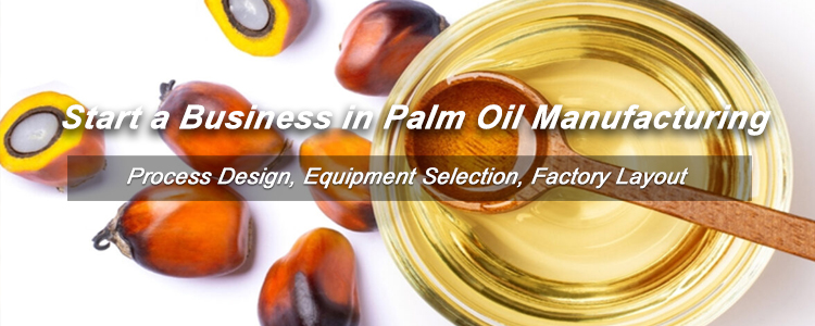 setup a palm oil factory to start palm oil manufacturing business