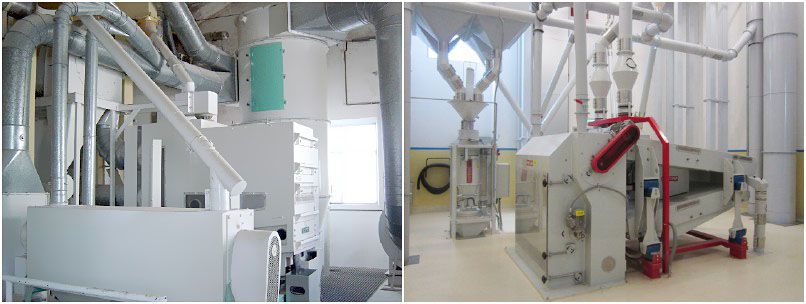wheat conditioning process of complete flour mill plant