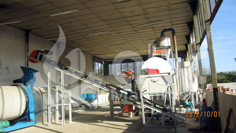 wood pellet manufacturing equipment for small to medium pellets production