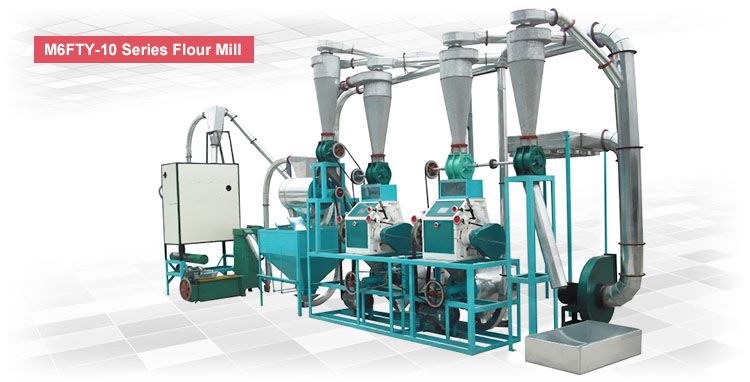 small sized wheat flour mill for mini grain processing production