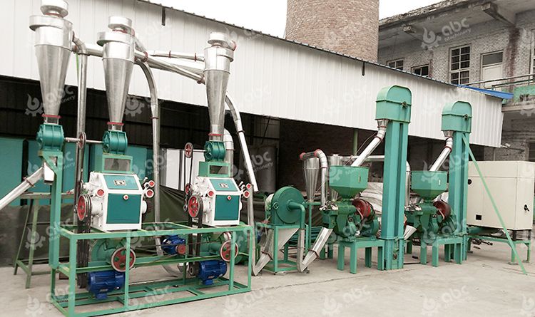 10TPD Small Maize Flour Milling Plant for Sales