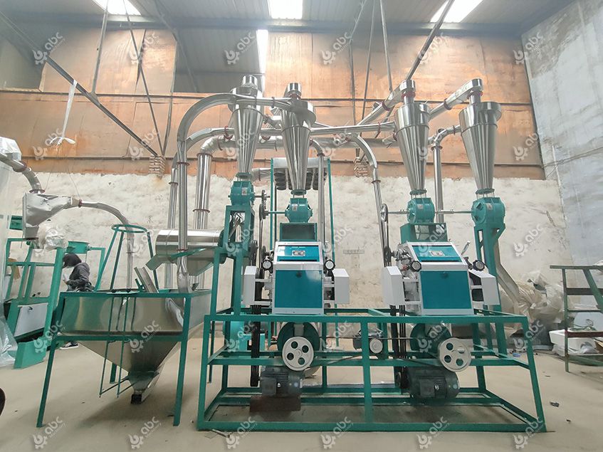 commercial wheat flour machine to New Zealand