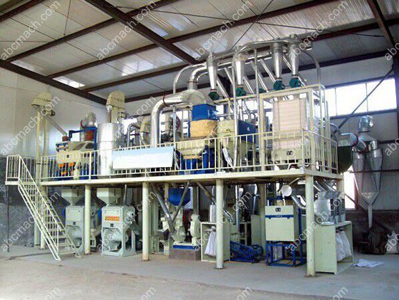 40TPD Corn Flour Mill Project