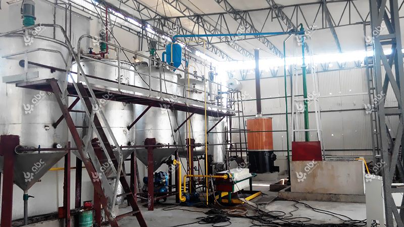 5ton cooking oil refining plant cost