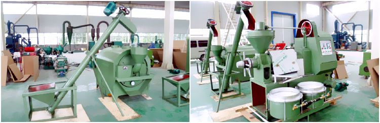 small rice bran oil pressing unit