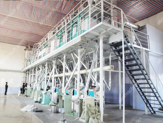 80TPD Corn Flour Mill