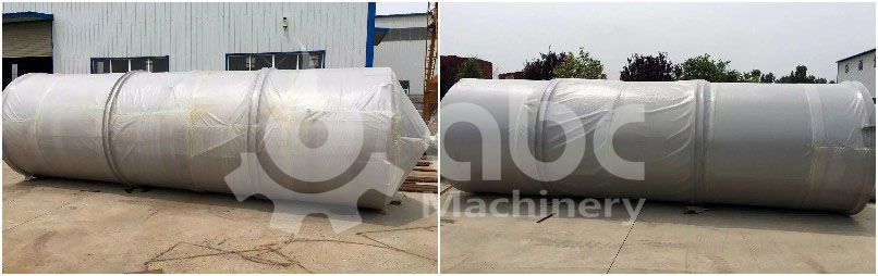 crystallizer of the crude palm oil refining and fractionation plant
