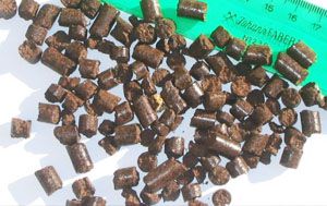 grape residues pellets