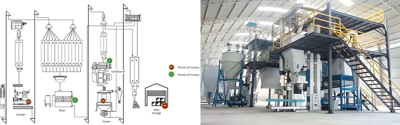 chicken feed pellet plant cost