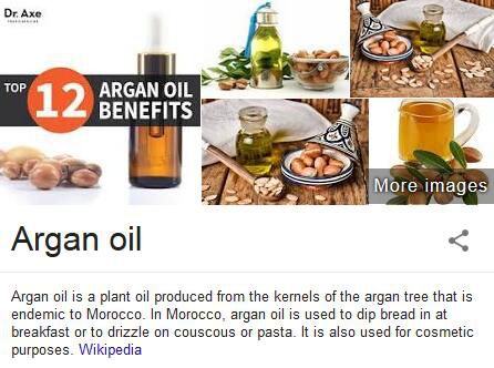 argan oil producing