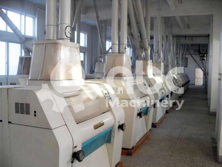 flour milling part of the automatic flour mill plant