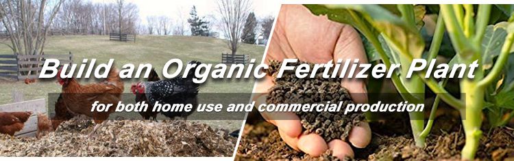 build an chicken manure organic fertilizer plant