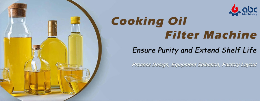 Cooking Oil Filter Machine for Oil Refining Plants