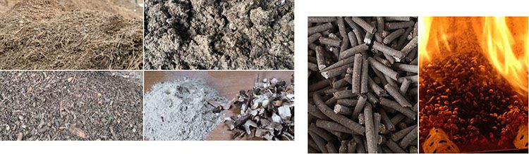 cassava skin and pulp to biomass pellets