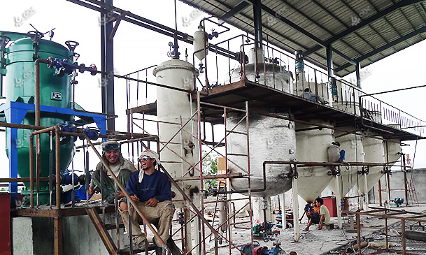 coconut oil refining plant project