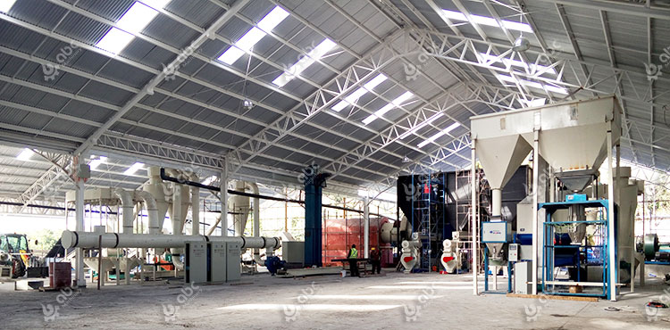 commercial wood pellet mill plant project