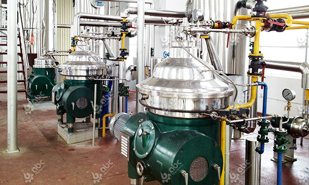 automatic edible oil refining project