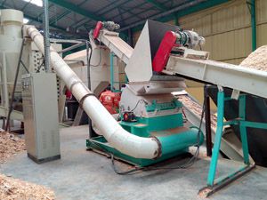 crushing unit of pellet plant