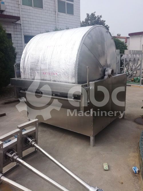 dehydrator for extraction of starch