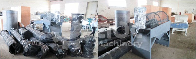 drying and mixing machine for commercial scale biomass briquetting business