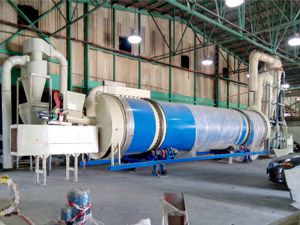 drying unit of pellet plant