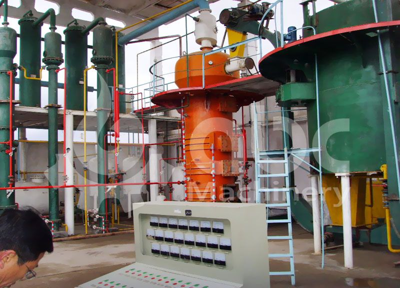 edible oil solvent extraction machine for large scale production