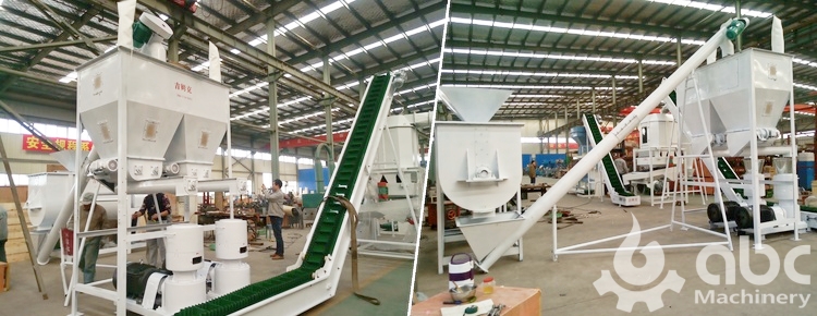 automatic cattle feed mill plant cost