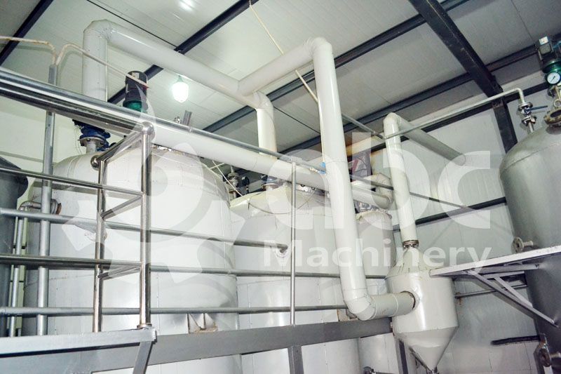 fatty acids trap of the grape seed oil refining equipment