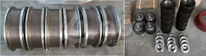 spare parts of ring die feed pellet making equipment