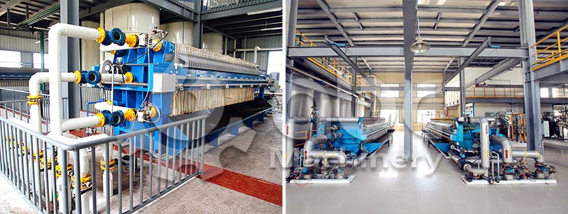 Edible Oil Filtration Equipment Used in Factory